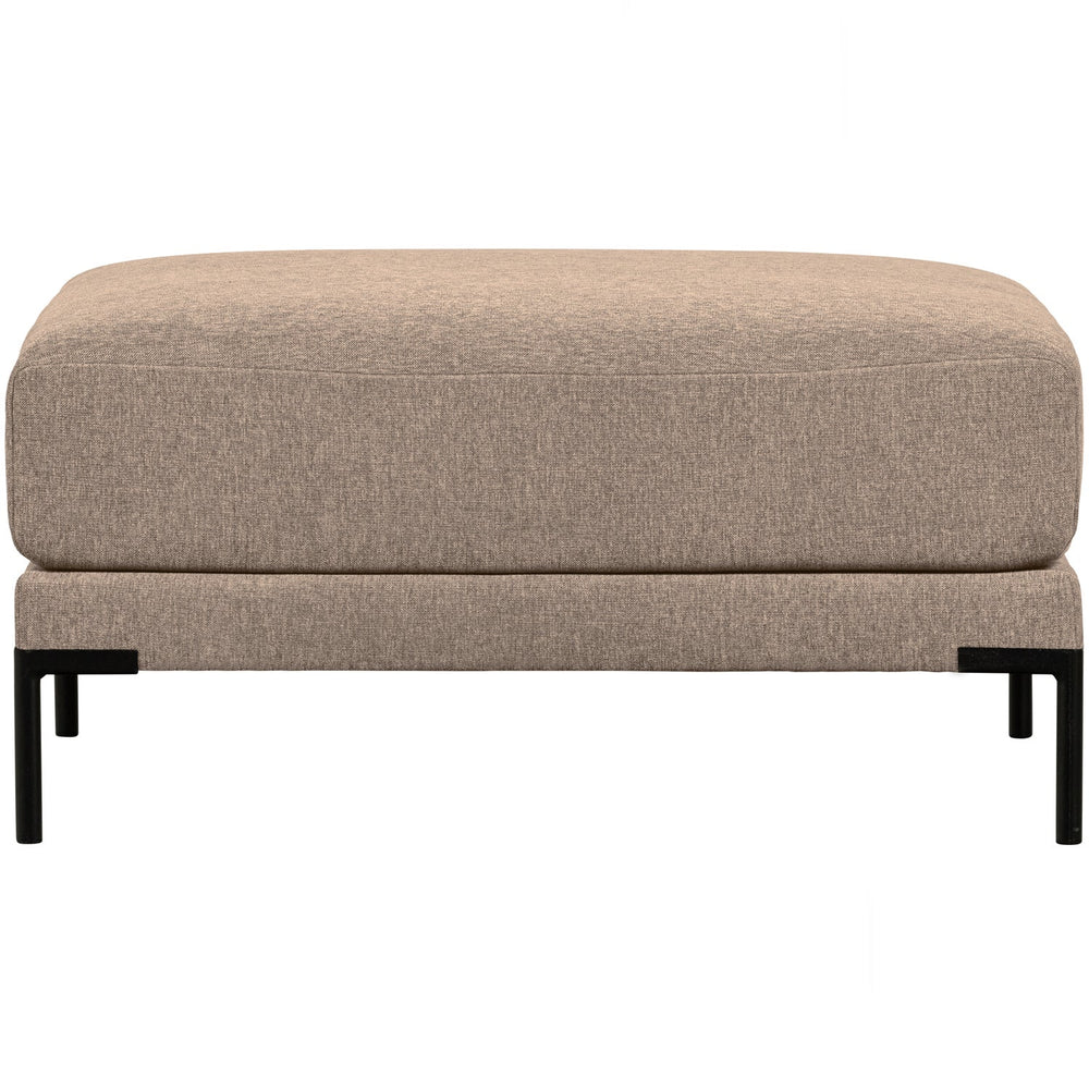 Pouf COUPLE, velour, brownish mélange