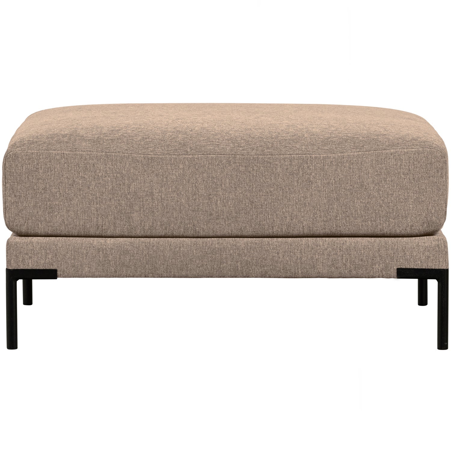 Pouf COUPLE, velour, brownish mélange