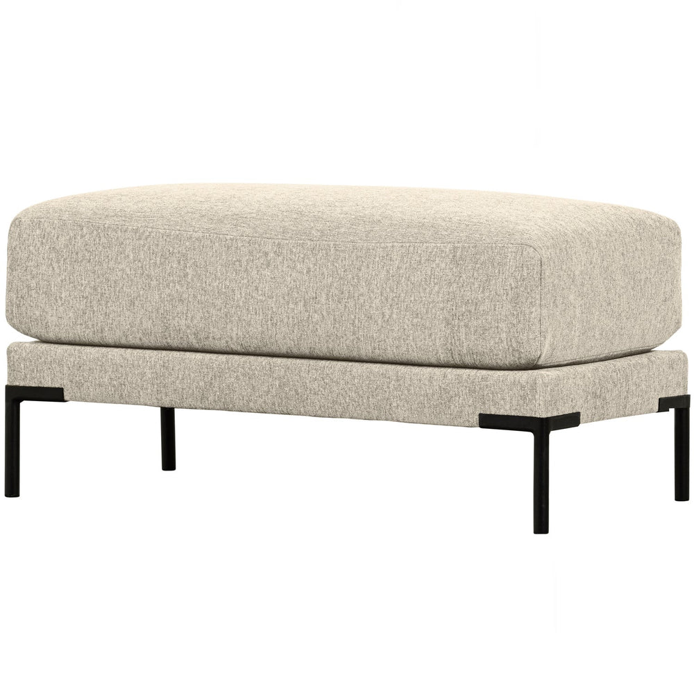 Pouf COUPLE, velvet, sand