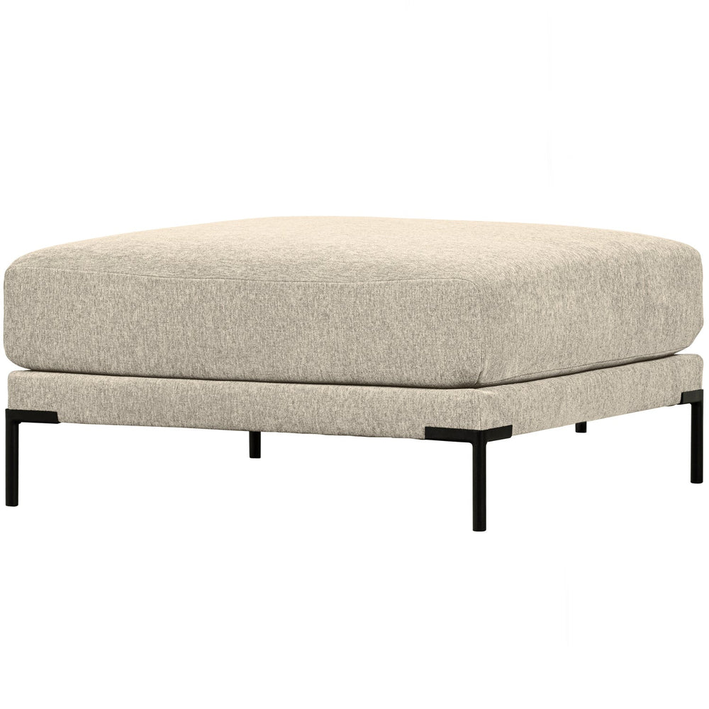 Pouf COUPLE, 100 cm, velour, sand
