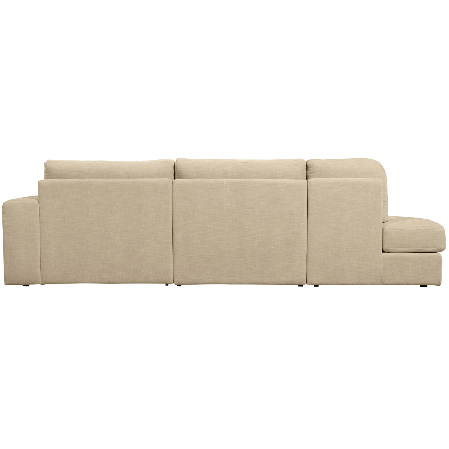 Sofa FAMILY 2,5 vietų, apvalinta kairė pusė, smėlio spalva