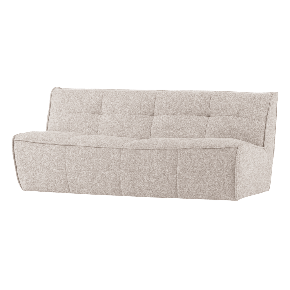 Sofa CLUSTER 3-vietė bouclé smėlio bežinis