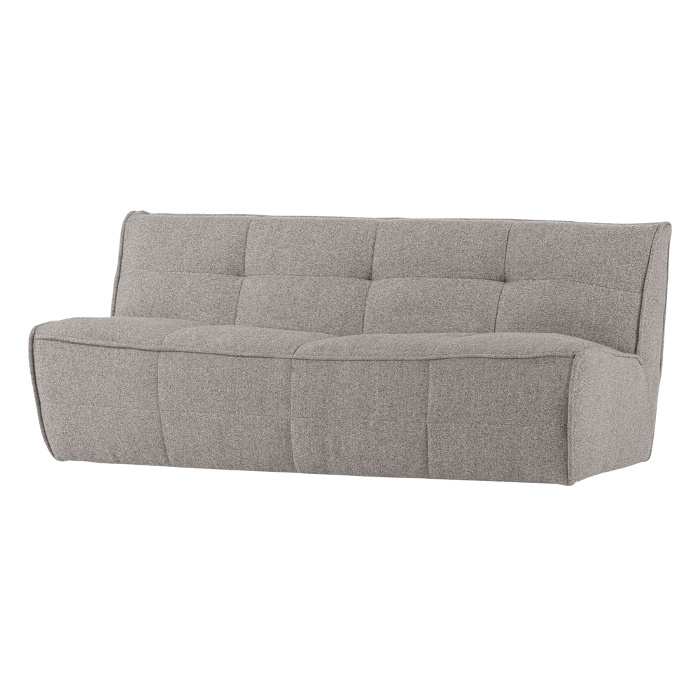 Sofa CLUSTER 3-vietė bouclé šilta pilka