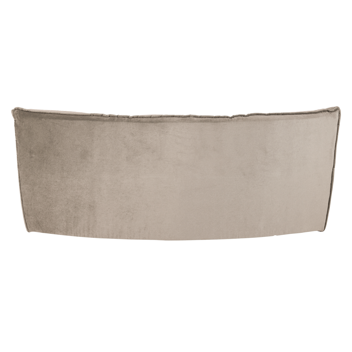 Stūra elements CLUSTER, samts silts taupe