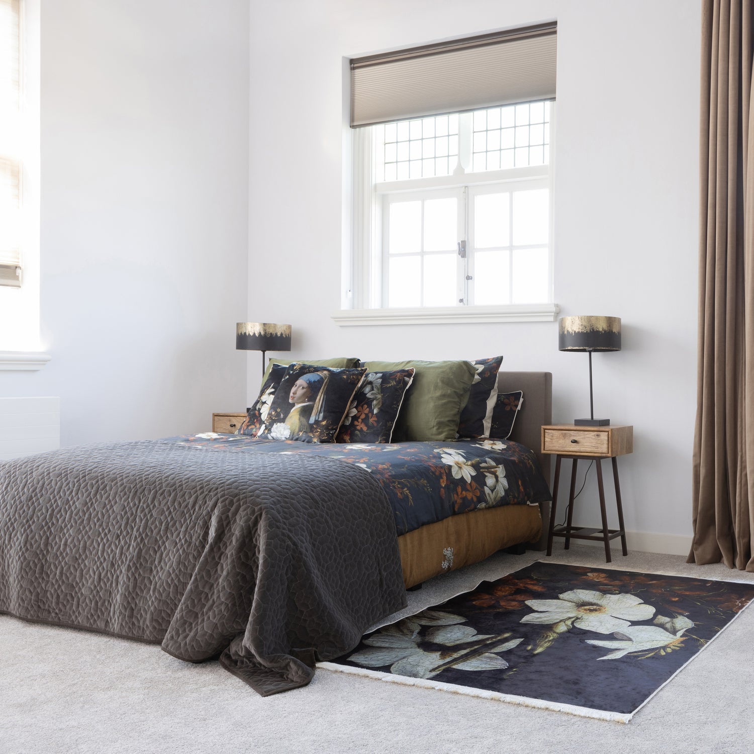 Fotelis VOGUE, audinys, smėlio spalva