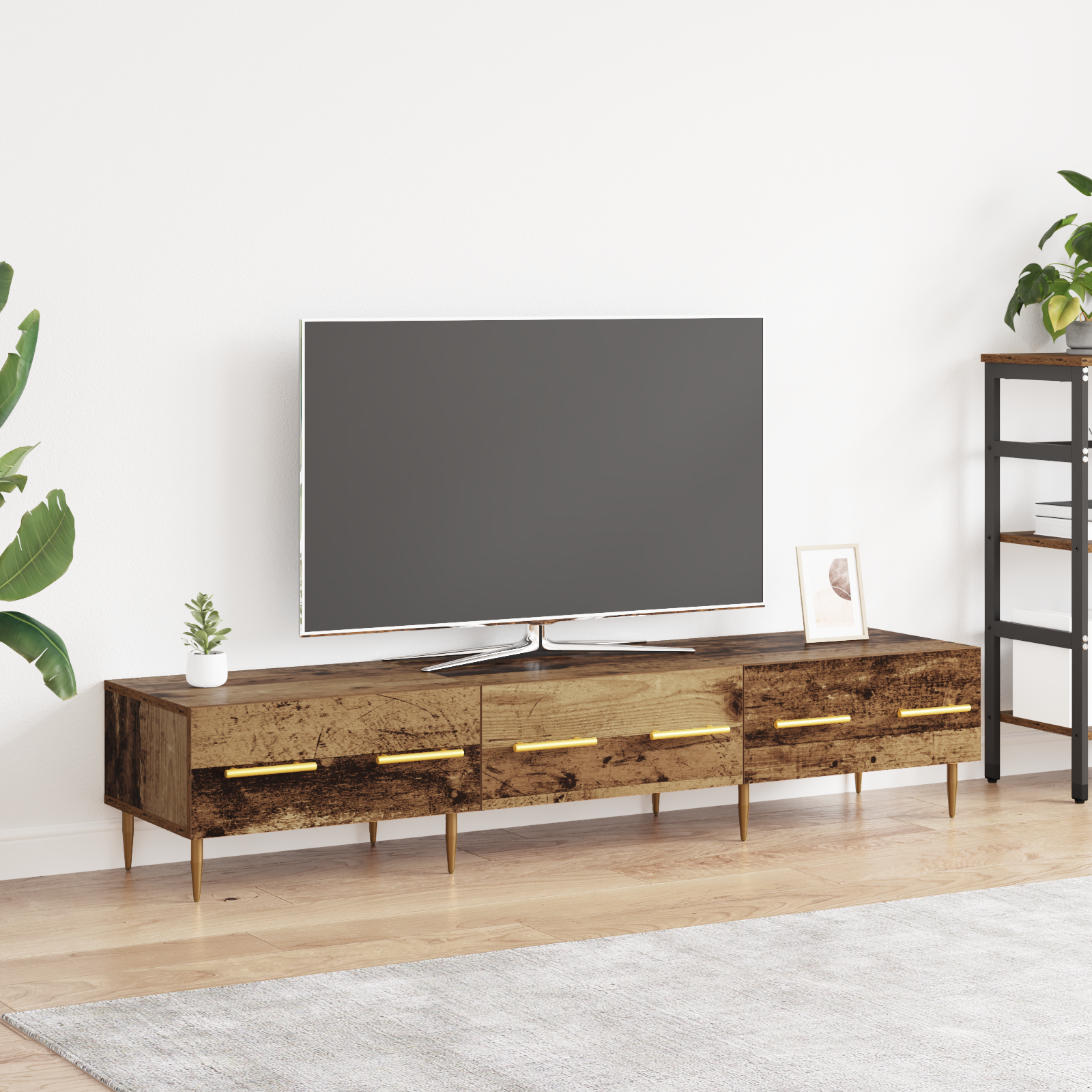 Televizora skapītis Antīks koks 150 x 36 x 30 cm