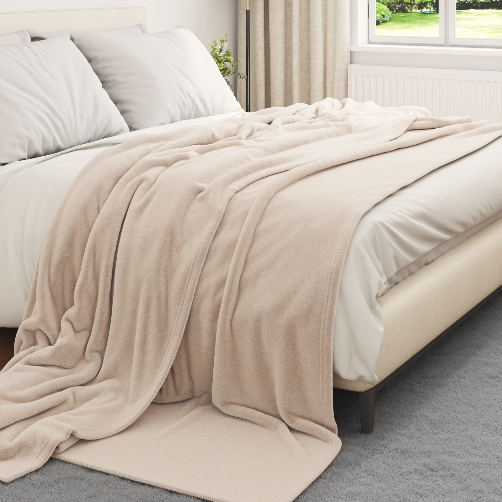 Apklotas Smėlio 220 x 240 cm Flysas