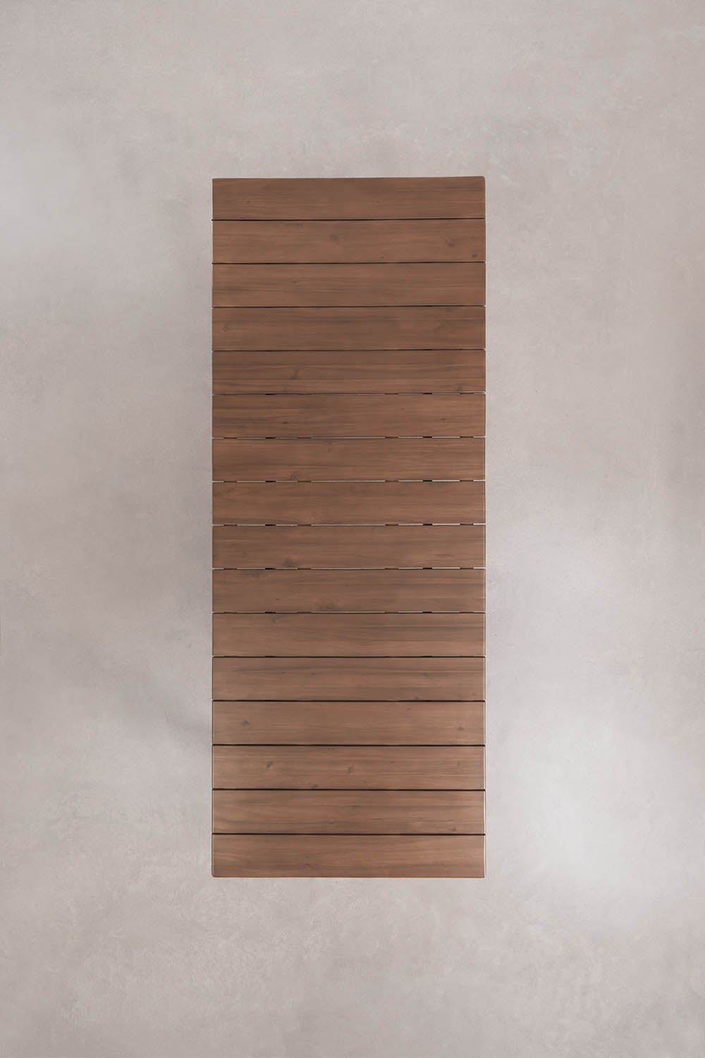 Pusdienu galds CORNELIA, 220x100 cm, akācija, tumšs (2)