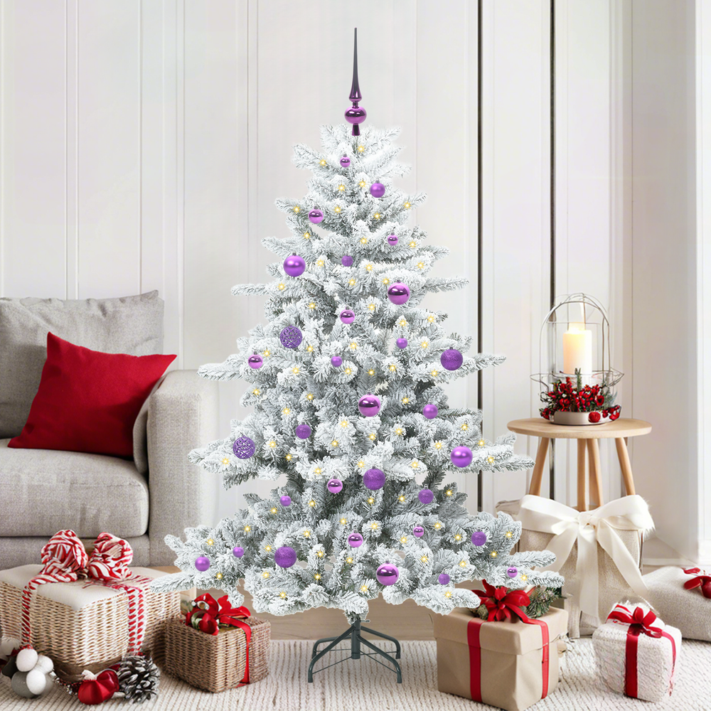 Artificial Folding Christmas Tree EVERGREEN HOLLOW, with 150 LED 150 cm.