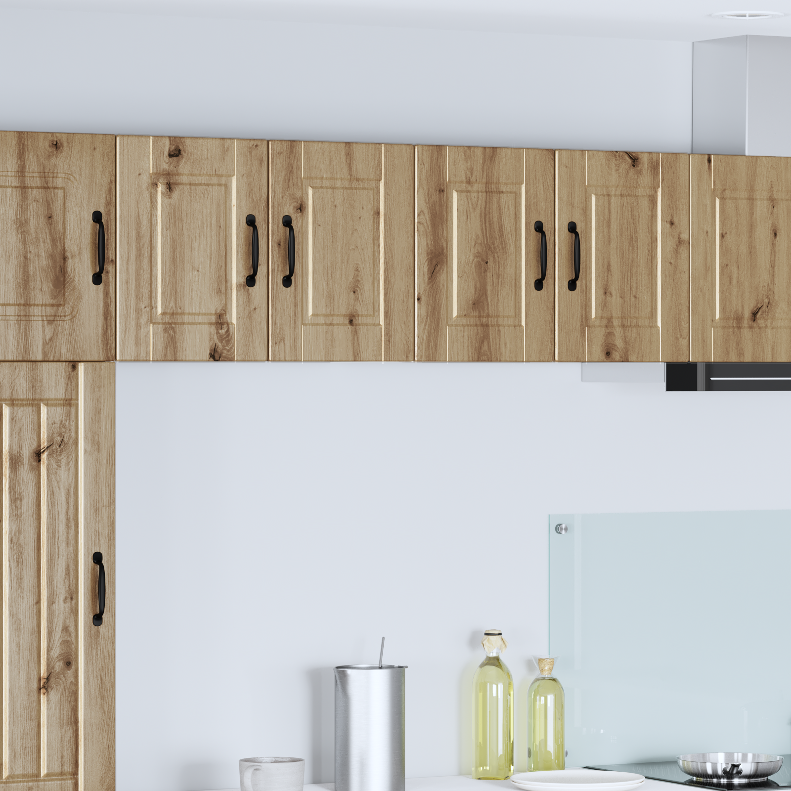 Kitchen Wall Cabinet 2 pcs Artisan Oak 60 x 31 x 40 cm