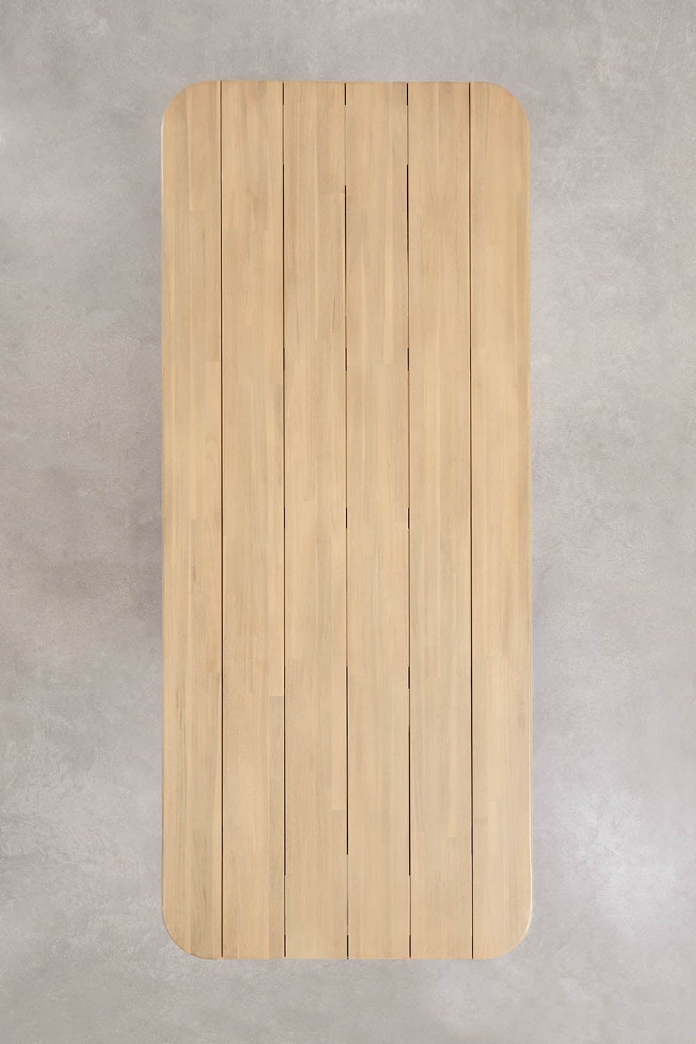 Valgomojo stalas SIENA, stačiakampis, 265x120 cm, šviesiai ruda