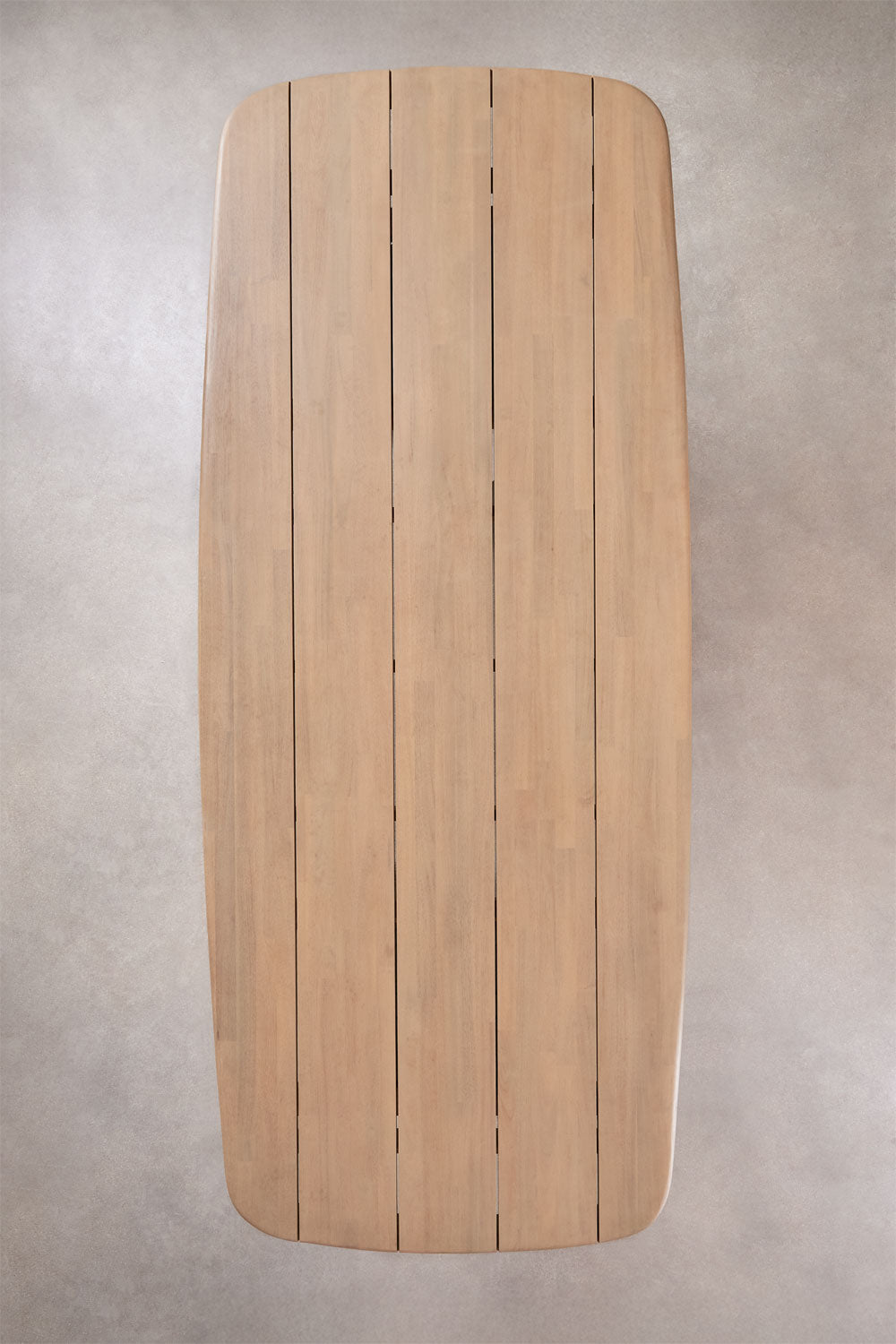 Valgomojo stalas BRISTON, stačiakampis, 270x110 cm, šviesiai ruda (2)