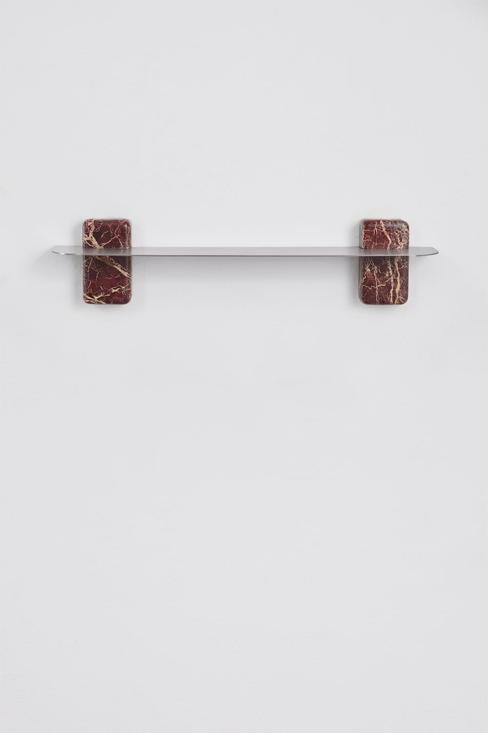 Sieninė lentyna SIGITA, 80x15 cm, raudonas Cherry Gold (2)