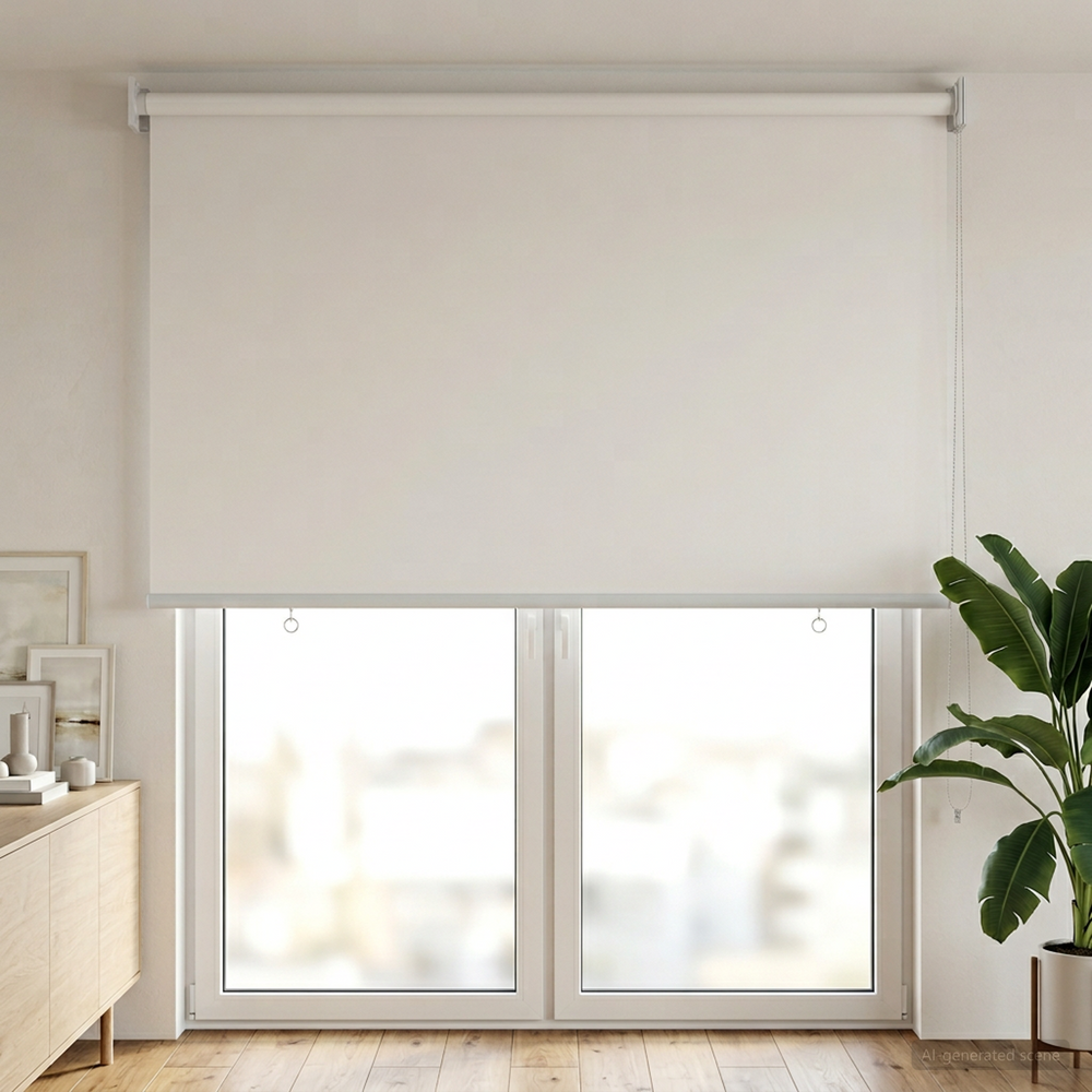 Ritininė užuolaida UV apsaugai Balta 80 x 230 cm Poliesteris