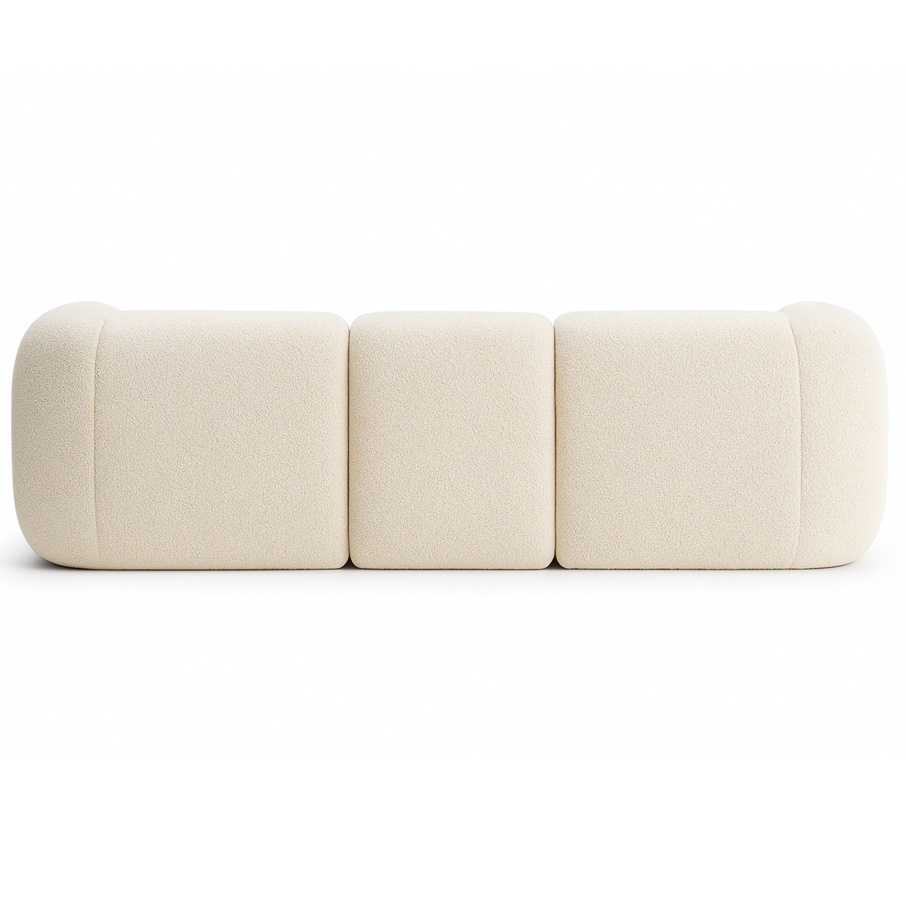 Sofa HUGGO, nat bouclé