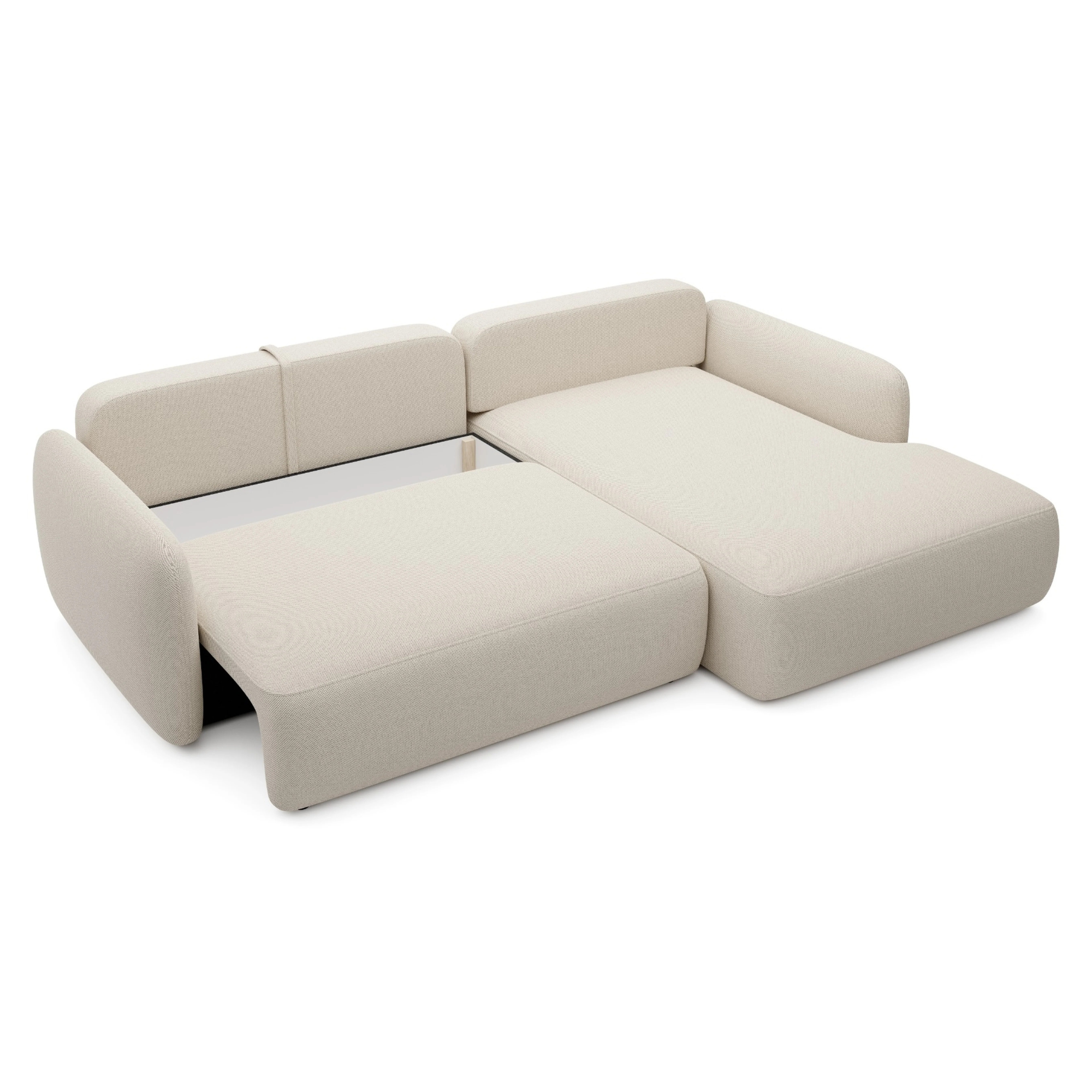 Kampinė sofa BILLY, šviesiai smėlio, dešinė
