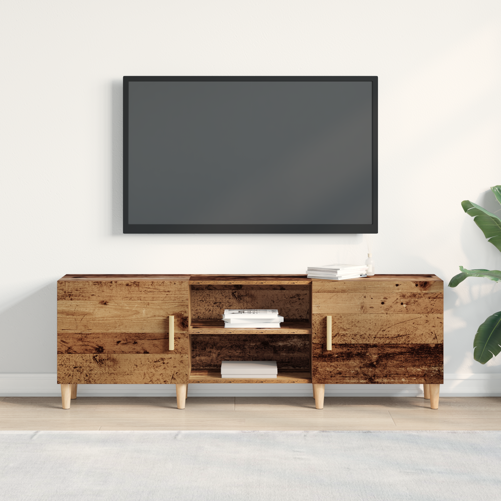 Televizoriaus spintelė Sena mediena 150 x 30 x 50 cm