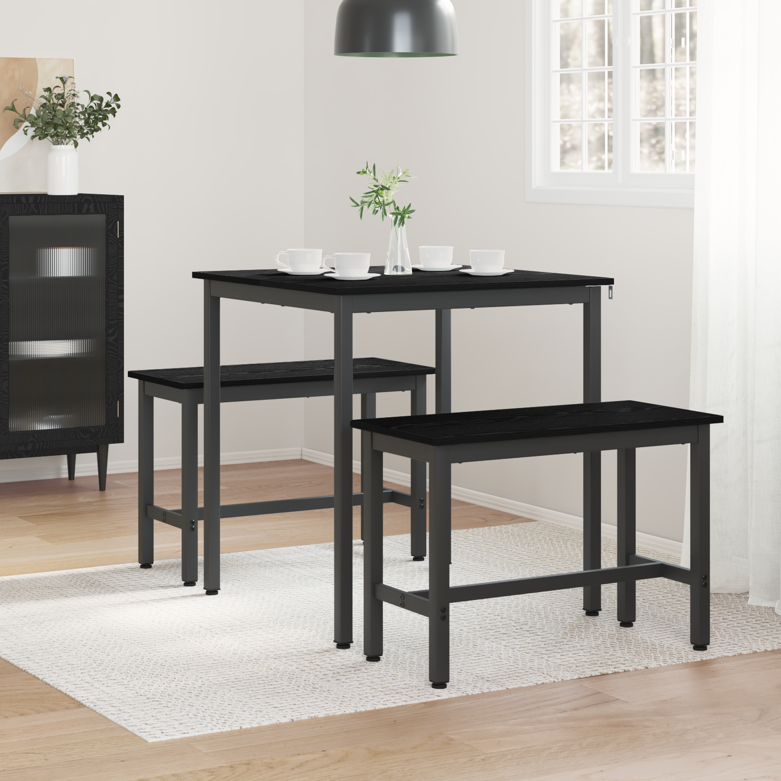 Ēdamgaldi 70 x 70 x 75 cm METĀLS