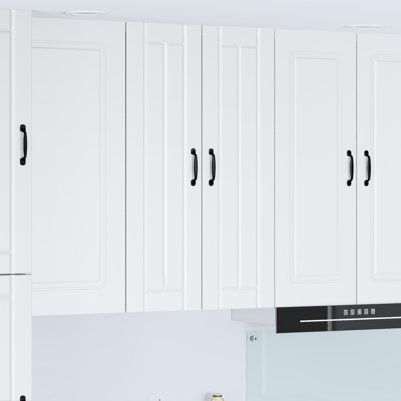 Kitchen Wall Cabinet with Shelf White 60 x 31 x 100 cm