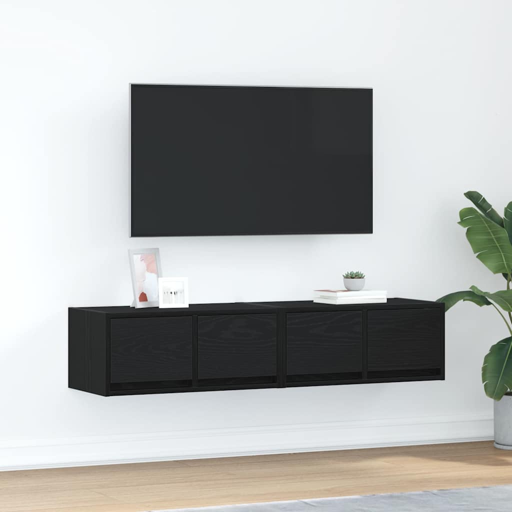Televizoriaus spintelės, 2vnt., 60x31x25,5 cm, mediena