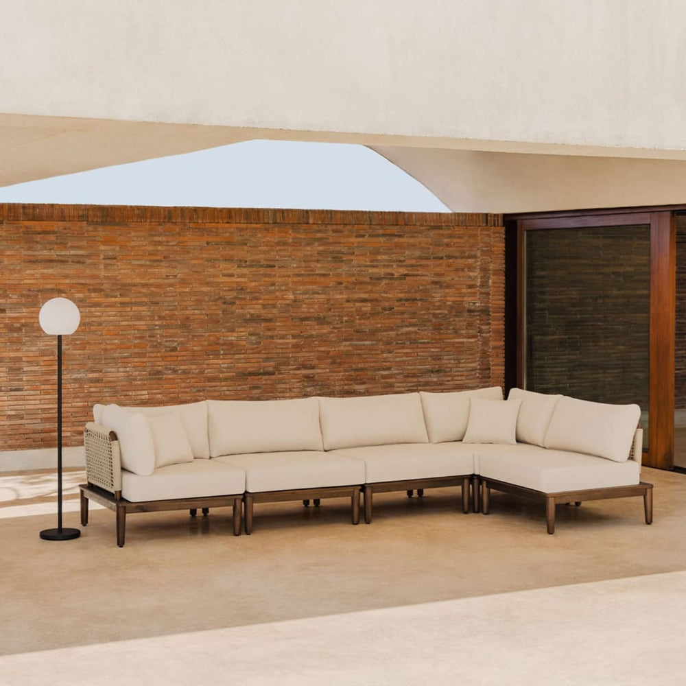 Sofa MODENA, 5 pieces, acacia wood