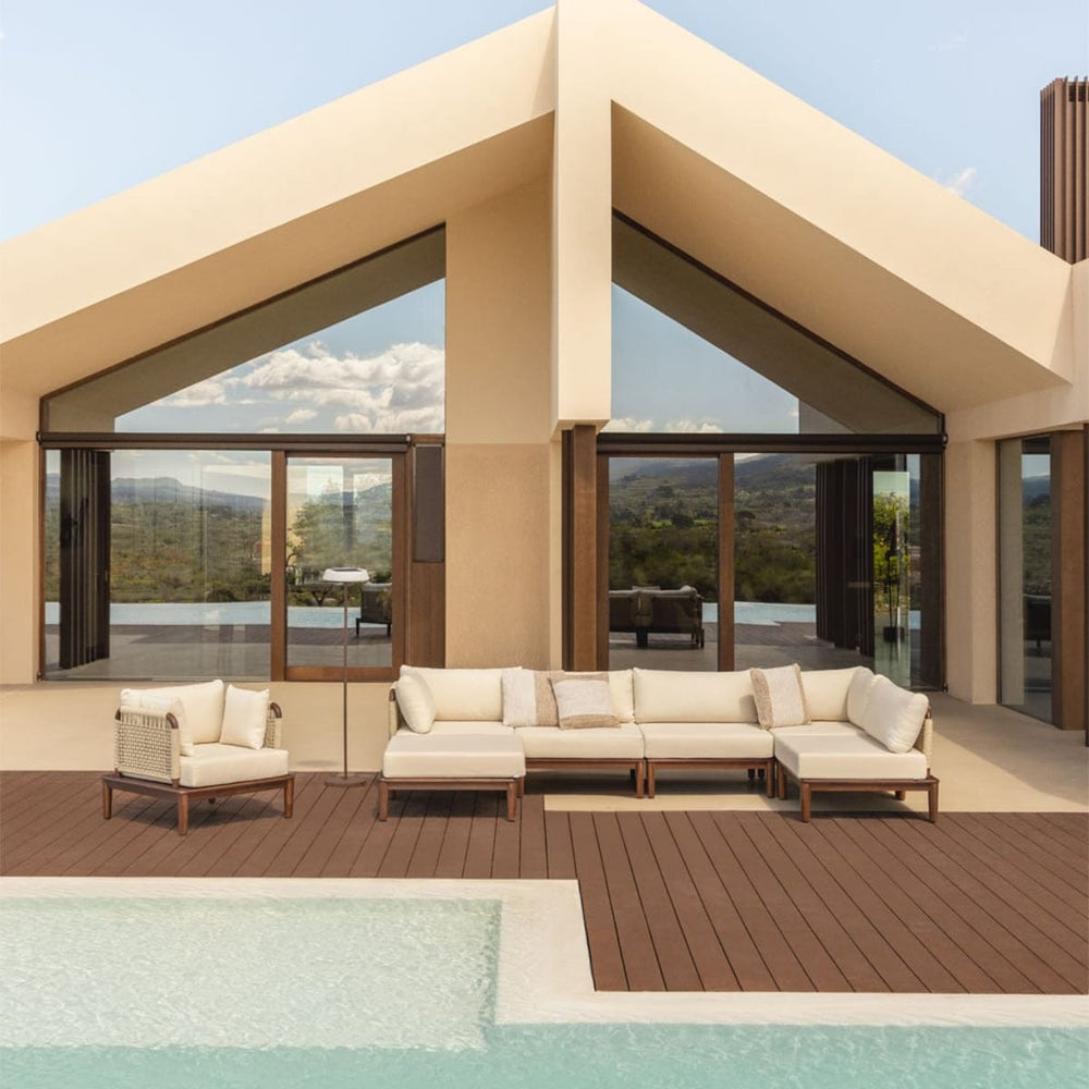 MODENA set, 7-seater sofa, pouffe and armchair