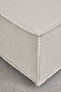 Modulinė sofa VERMONTA su pufu – fragmento vaizdas