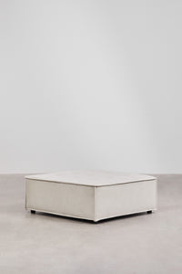 Modulinė sofa VERMONTA su pufu – bendras vaizdas