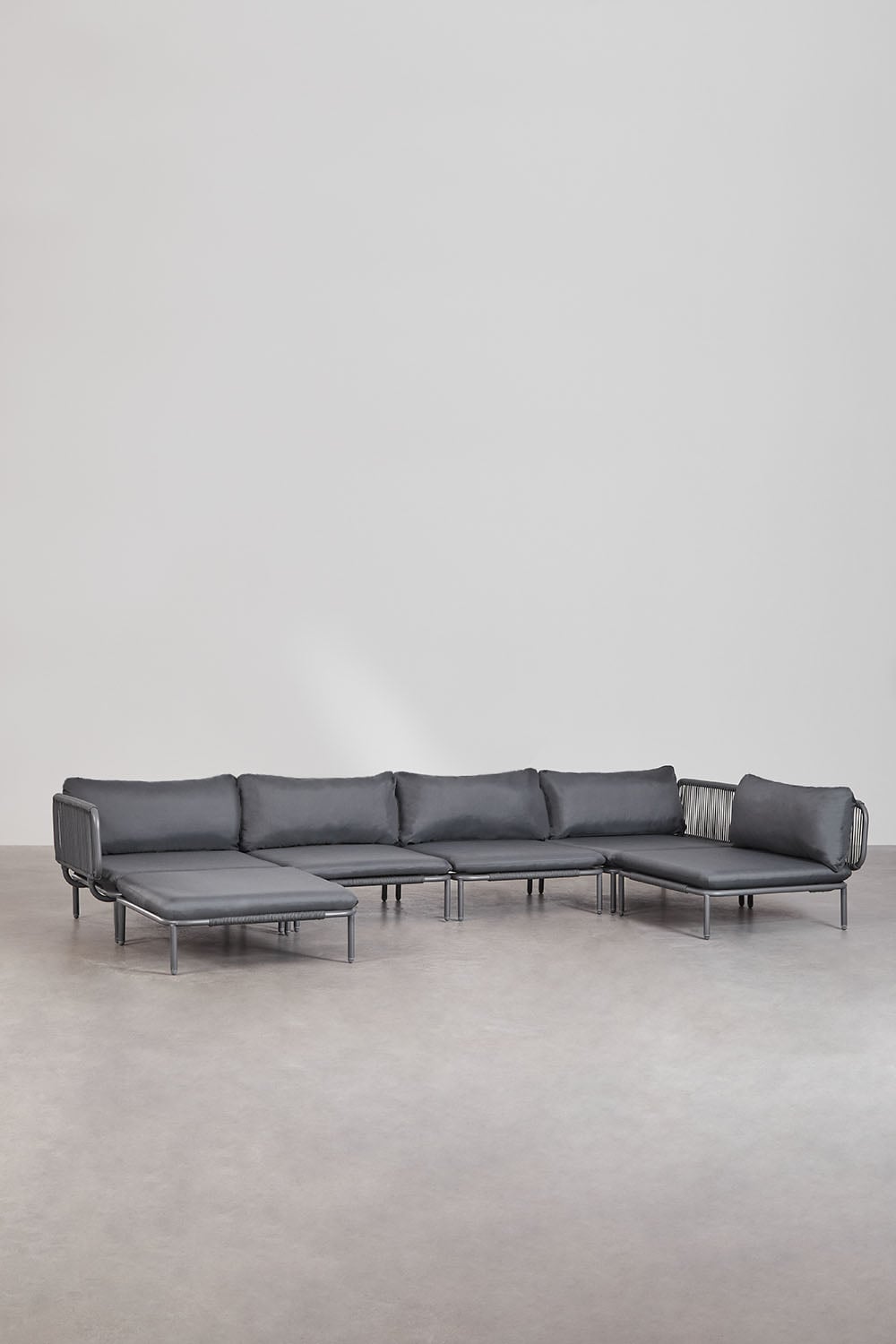 Corner sofa GRAFITO, five-piece set