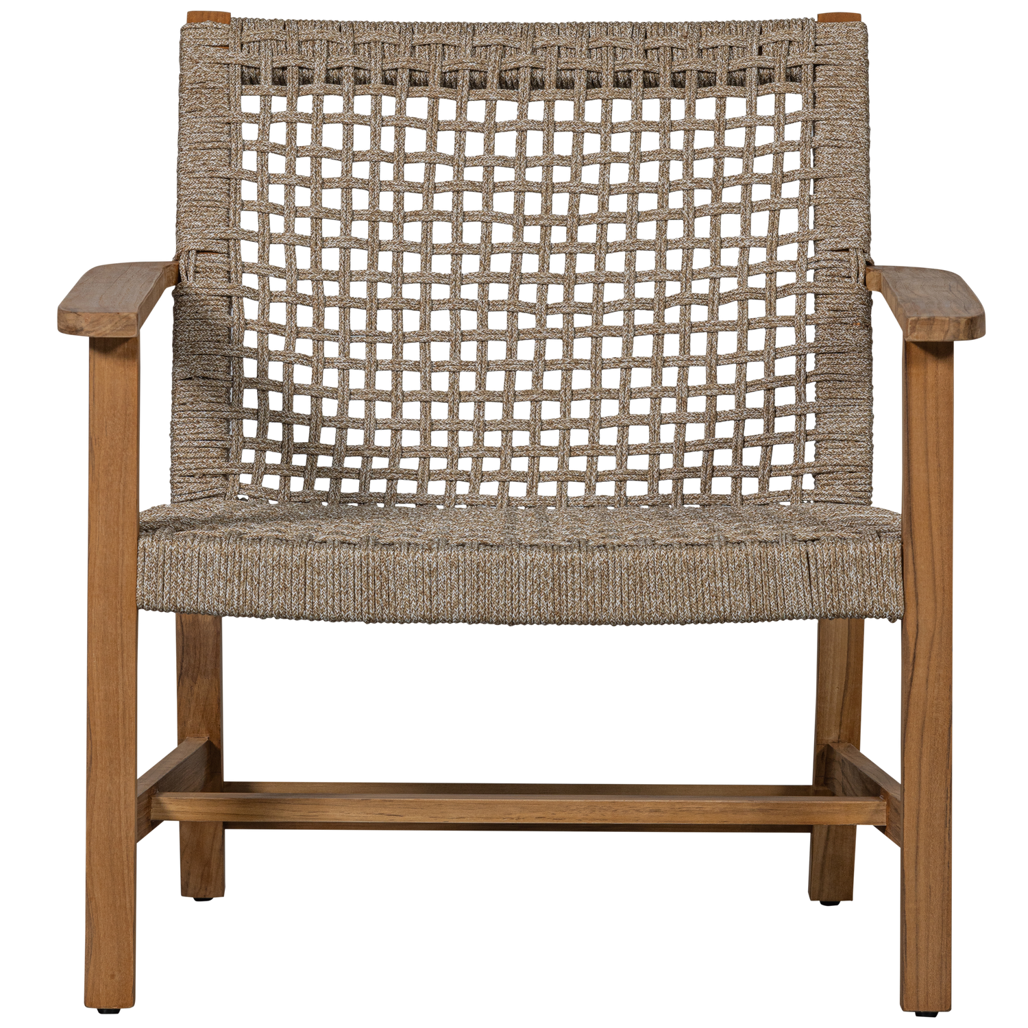 Lauko fotelis COPPER, natūralus tikas