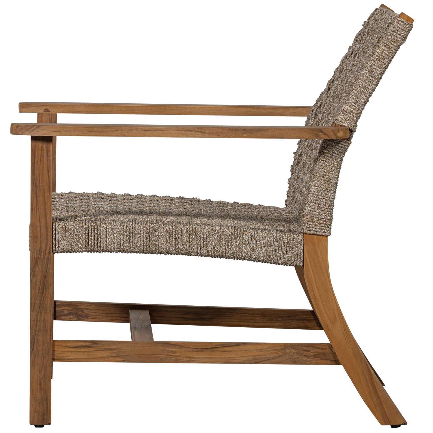 Lauko fotelis COPPER, natūralus tikas