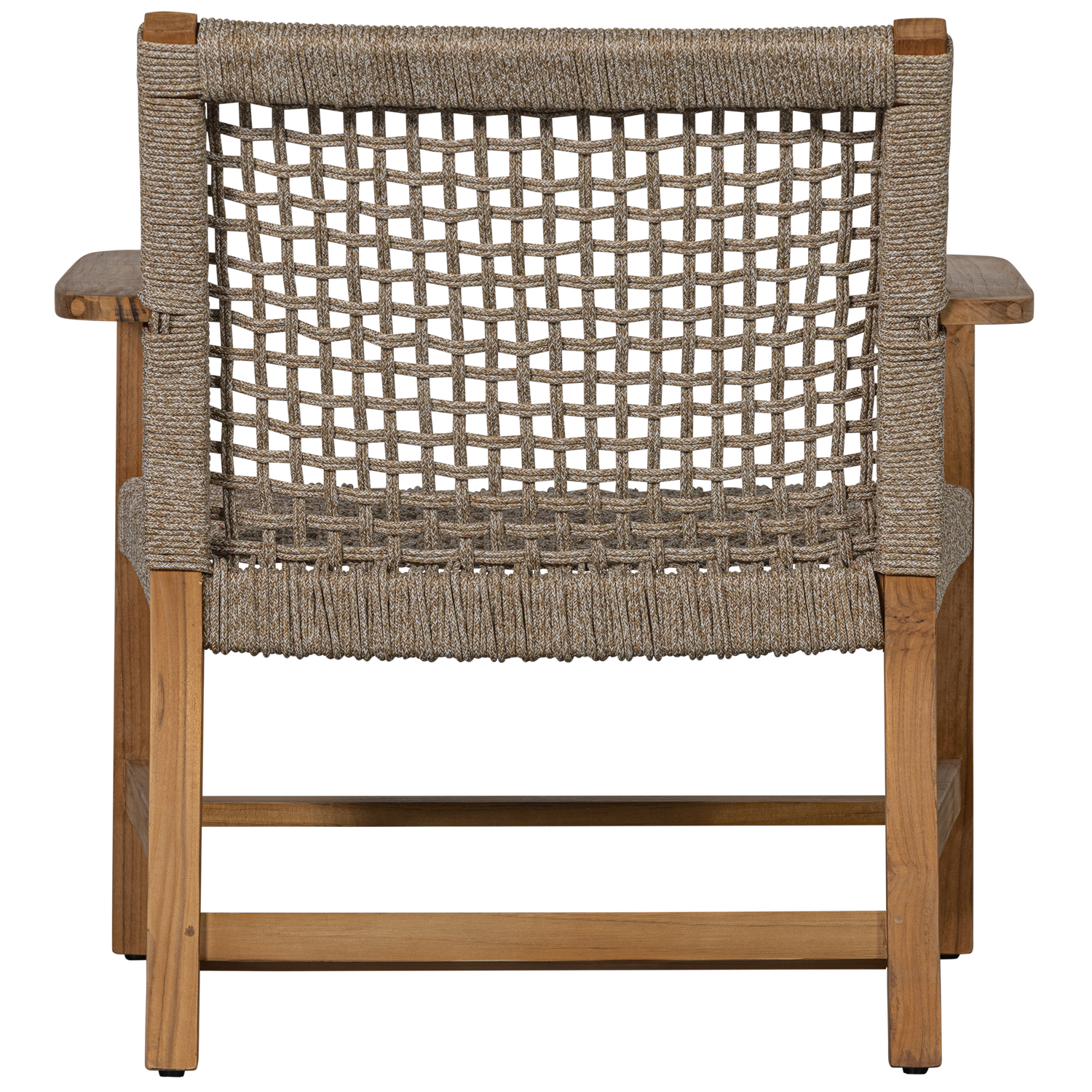 Lauko fotelis COPPER, natūralus tikas