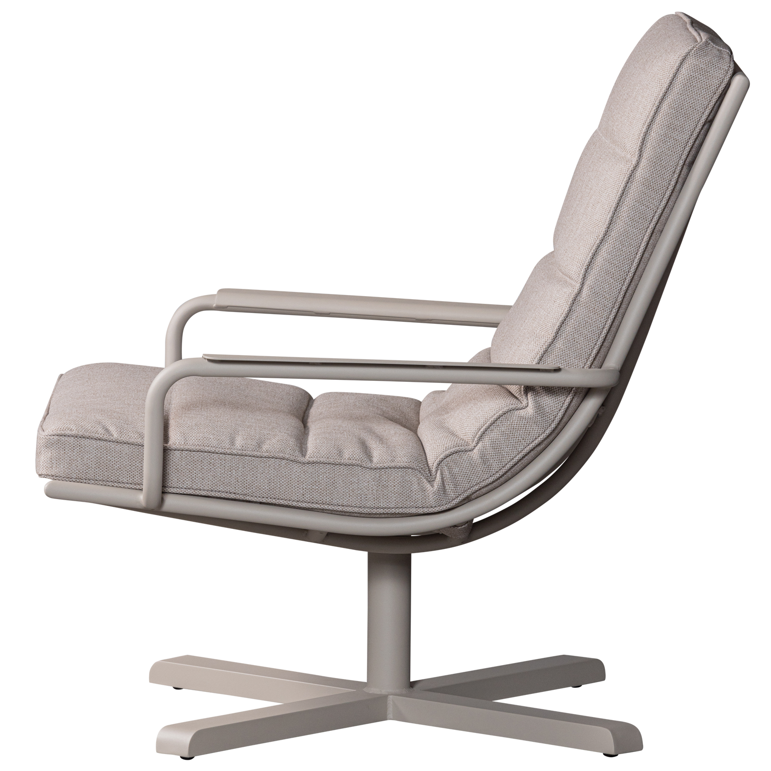 Lauko fotelis COOSA, aliuminis smėlis