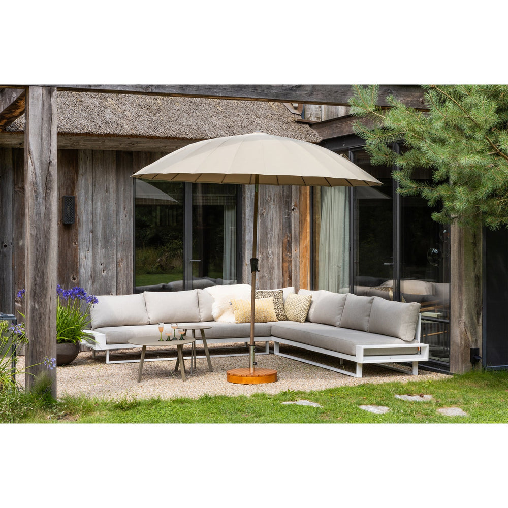 MONICA PARASOL SAND/GREEN O280CM