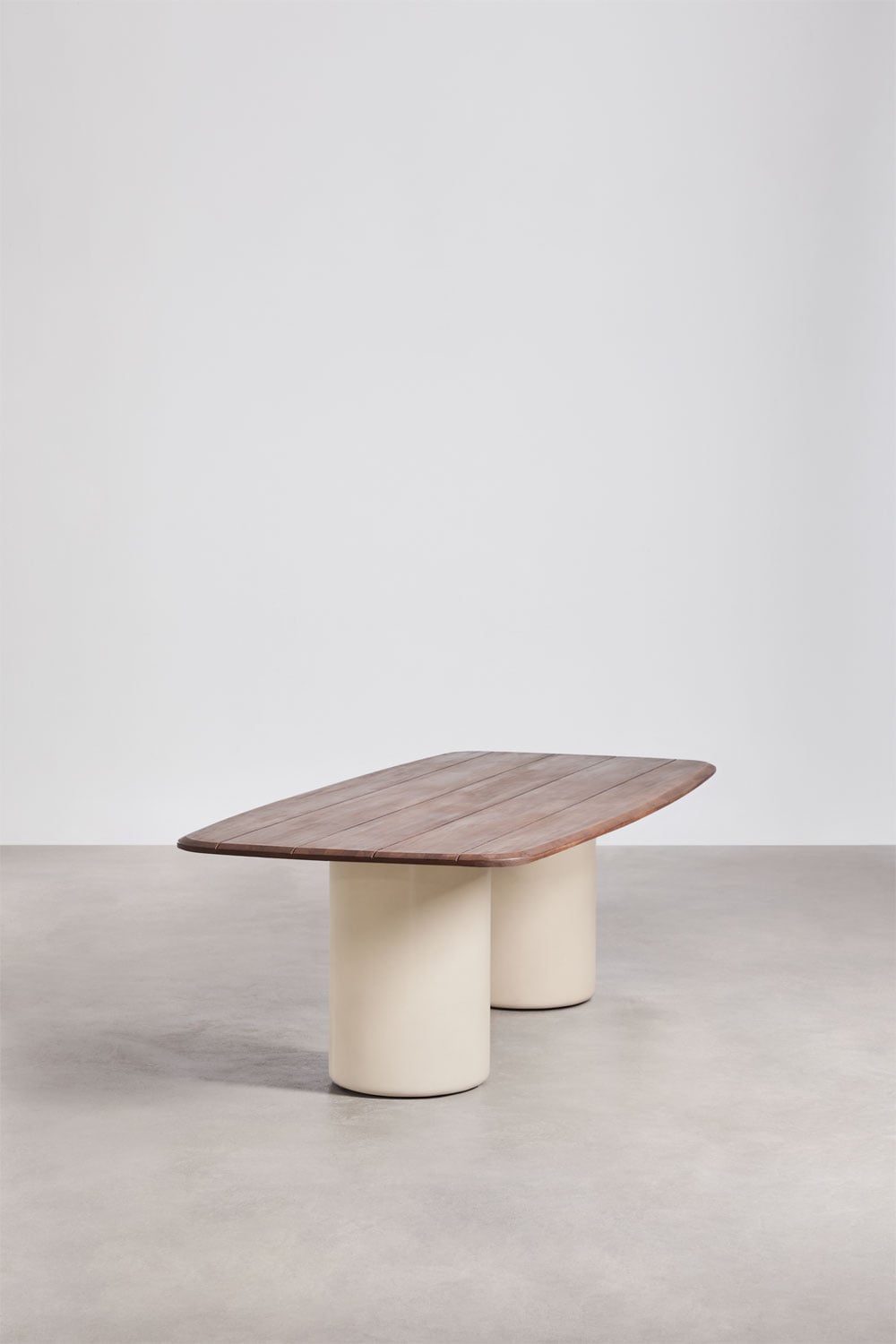 Valgomojo stalas LAIMA, stačiakampis, 270x110 cm, tamsus (2)
