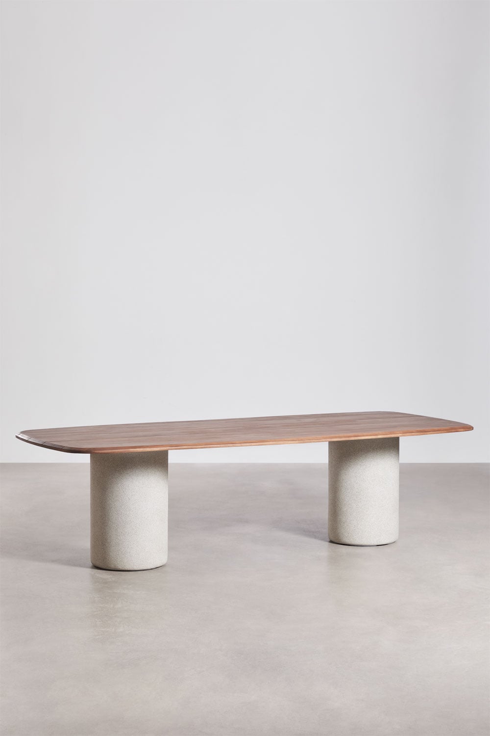 Valgomojo stalas LAIMA, stačiakampis, 270x110 cm, tamsus (2)