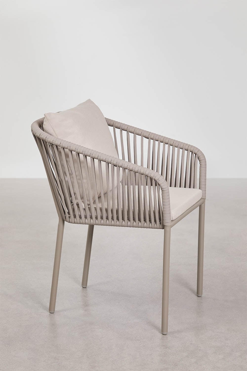 Komplektas AGNES Classic, stalas 160x90 cm, 4 kėdės, moka ruda