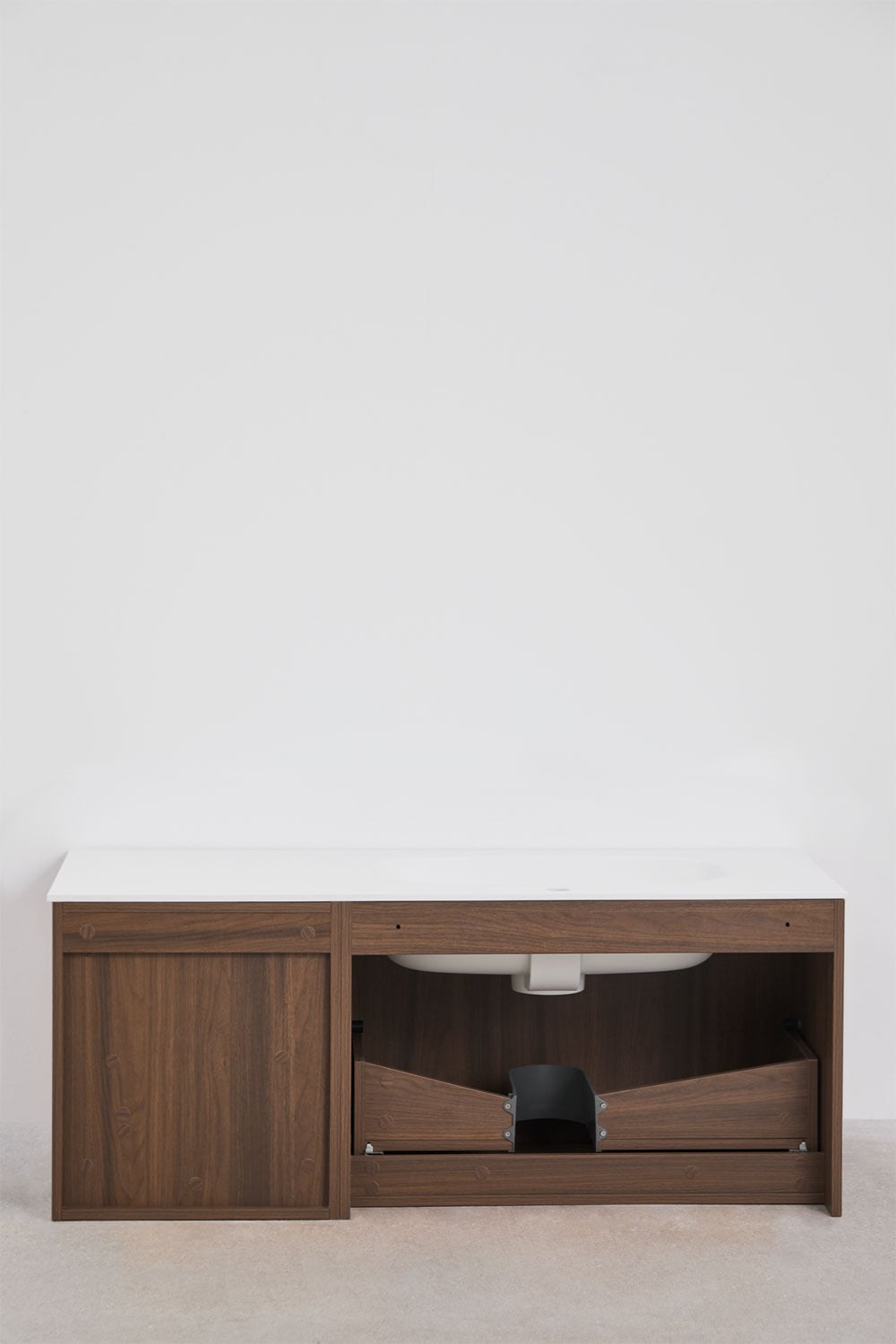 Vonios komplektas EDITH, 120 cm, pakabinamas, tamsus