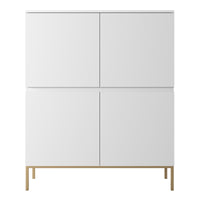 Komoda SVEN, balta, 100 cm
