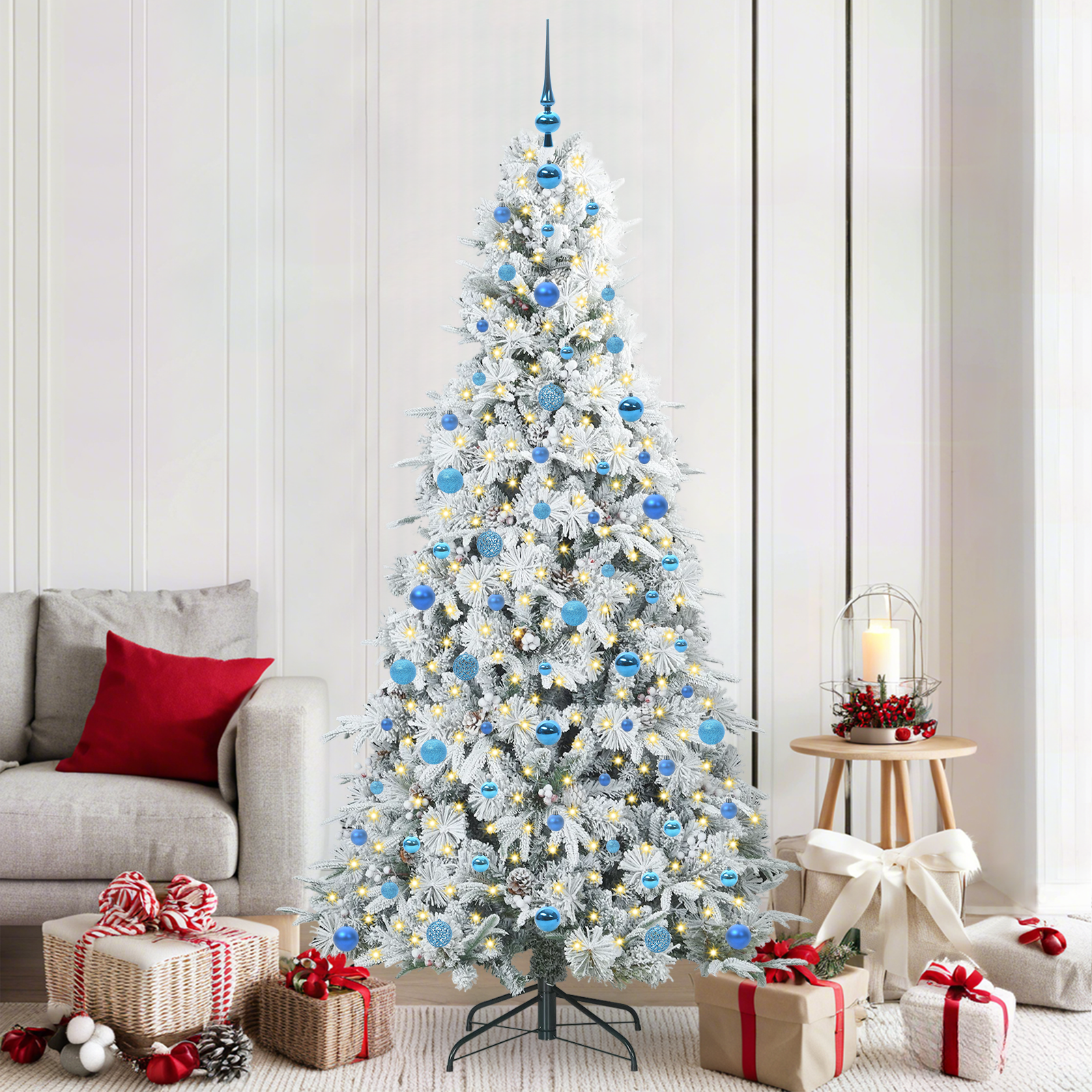 Dirbtinė Sulankstoma Kalėdų Eglutė CROWN PINE, Žalia 210 cm.  ir