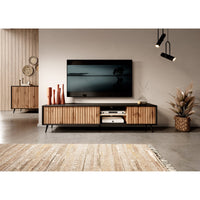 TV spintelė MAGNUS, juoda, 175 cm