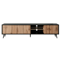 TV spintelė MAGNUS, juoda, 175 cm