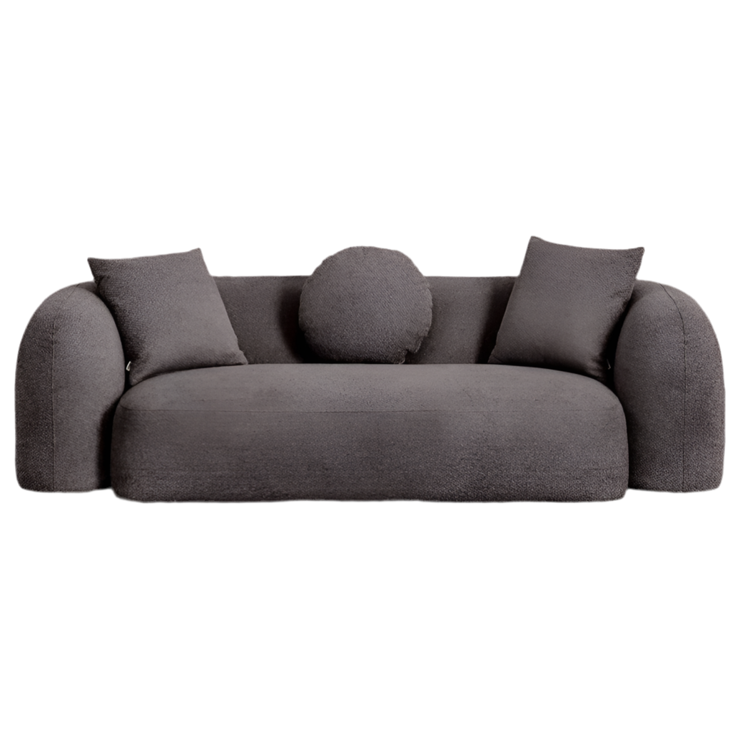 Trivietė sofa LUCIA, pilka