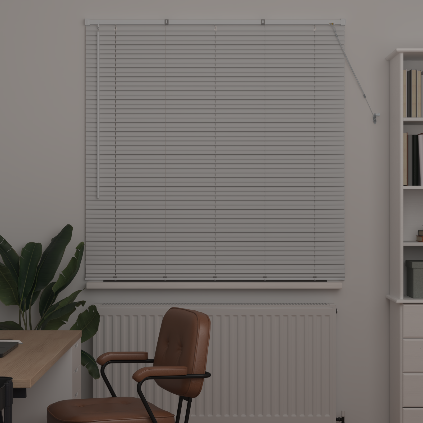 Venēcijas žalūzijas Baltas 175 x 130 cm Alumīnijs
