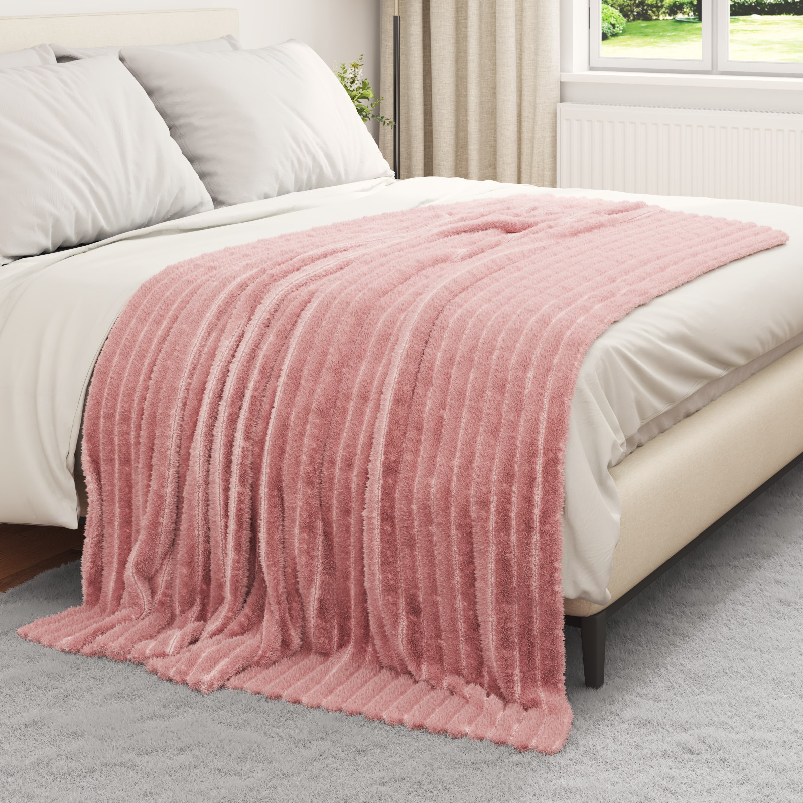 Mesti antklodės 6 pcs Rožinė 200 x 150 cm Flysas