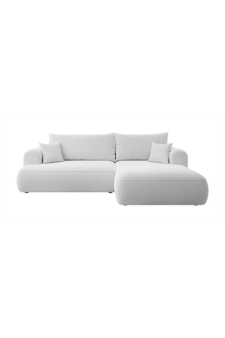 Kampinė sofa CORMAC, pilka