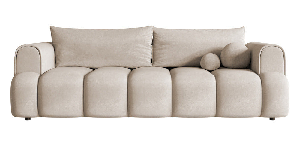 Sofa-lova ELIN, šviesiai smėlinė, Magic