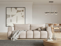 Sofa-lova ELIN, šviesiai smėlinė, Magic