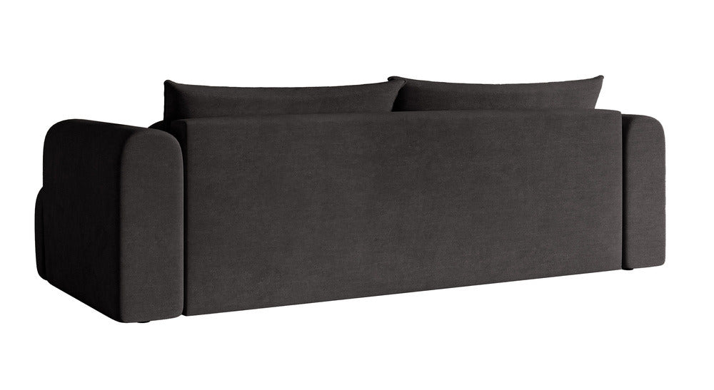 Sofa-lova ELIN, grafito veliūras, Magic