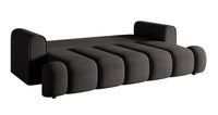 Sofa-lova ELIN, grafito veliūras, Magic
